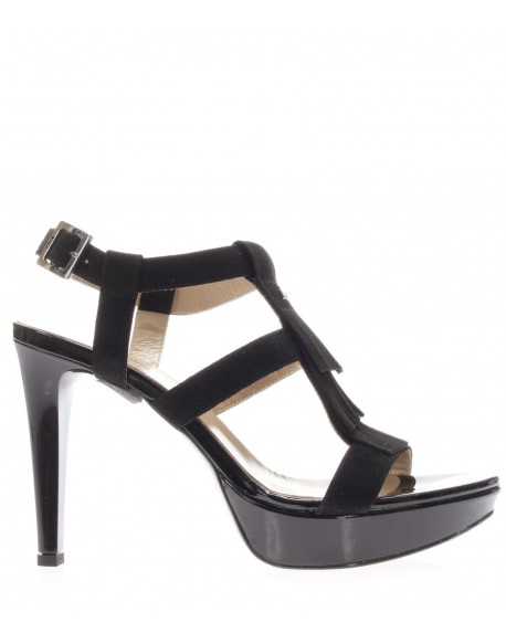 Nero Giardini  Sandalo con plateau