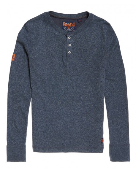 Superdry  HERITAGE GRANDAD L S TOP