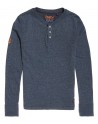 Superdry  HERITAGE GRANDAD L S TOP
