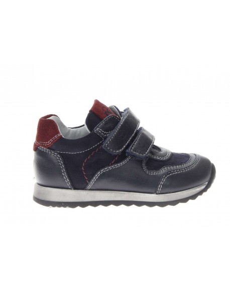 Nero Giardini Junior  Sneaker Bassa in Pelle con Strappo