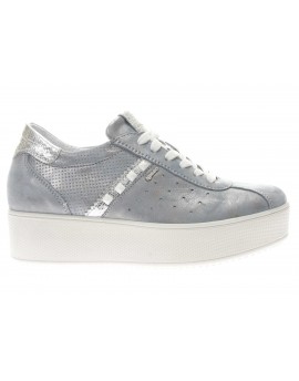 Igi&Co  Sneaker in pelle con platform
