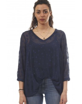Gaudi' Jeans  Blusa Scollo A V M/Corta