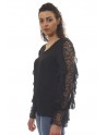 Gaudi' Jeans  Blusa Scollo A V M/Corta