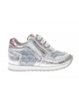 Nero Giardini  Sneaker in pelle e tessuto