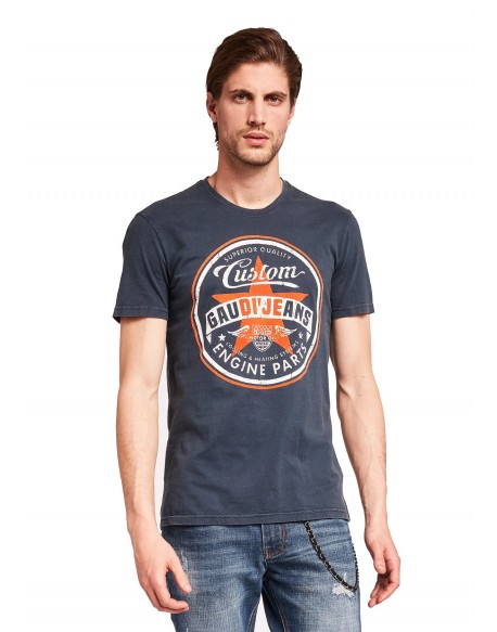 Gaudi' Jeans T-Shirt Mc da Uomo - De Silvestri Shoes