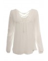 Gaudi Jeans  Blusa Scollo Plisse M/L