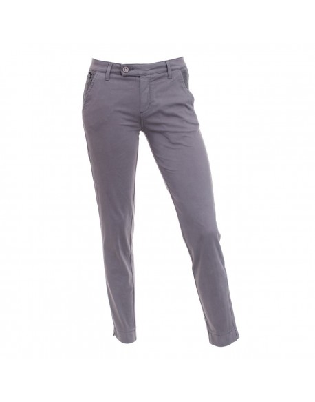Nero Giardini  PANT. -GRIGIO- CAPRI CON PIZZO