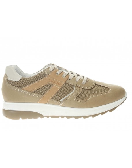 Igi&Co  Sneaker in camoscio e tessuto