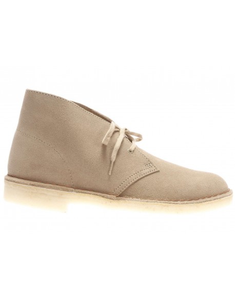Clarks Desert London Scarpe da uomo in pelle beeswax in beige – 4feetshoes