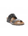 Igi&Co  Ciabatta Nabuk Glitter