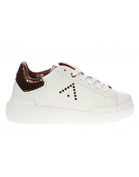 Ed Parrish  Sneaker in pelle con strass