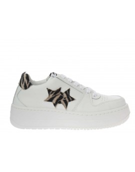 2Star  Sneaker plarform zebra